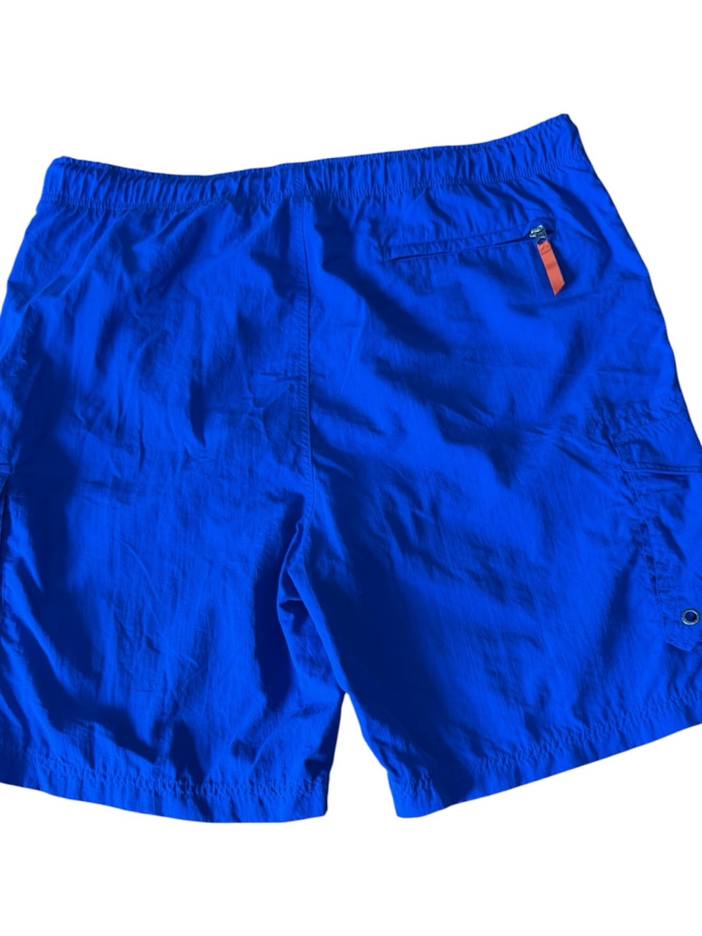 Polo Sport Ralph Lauren Swim Shorts Mens XL Blue Orange Pony Y2K - Picture 2 of 8